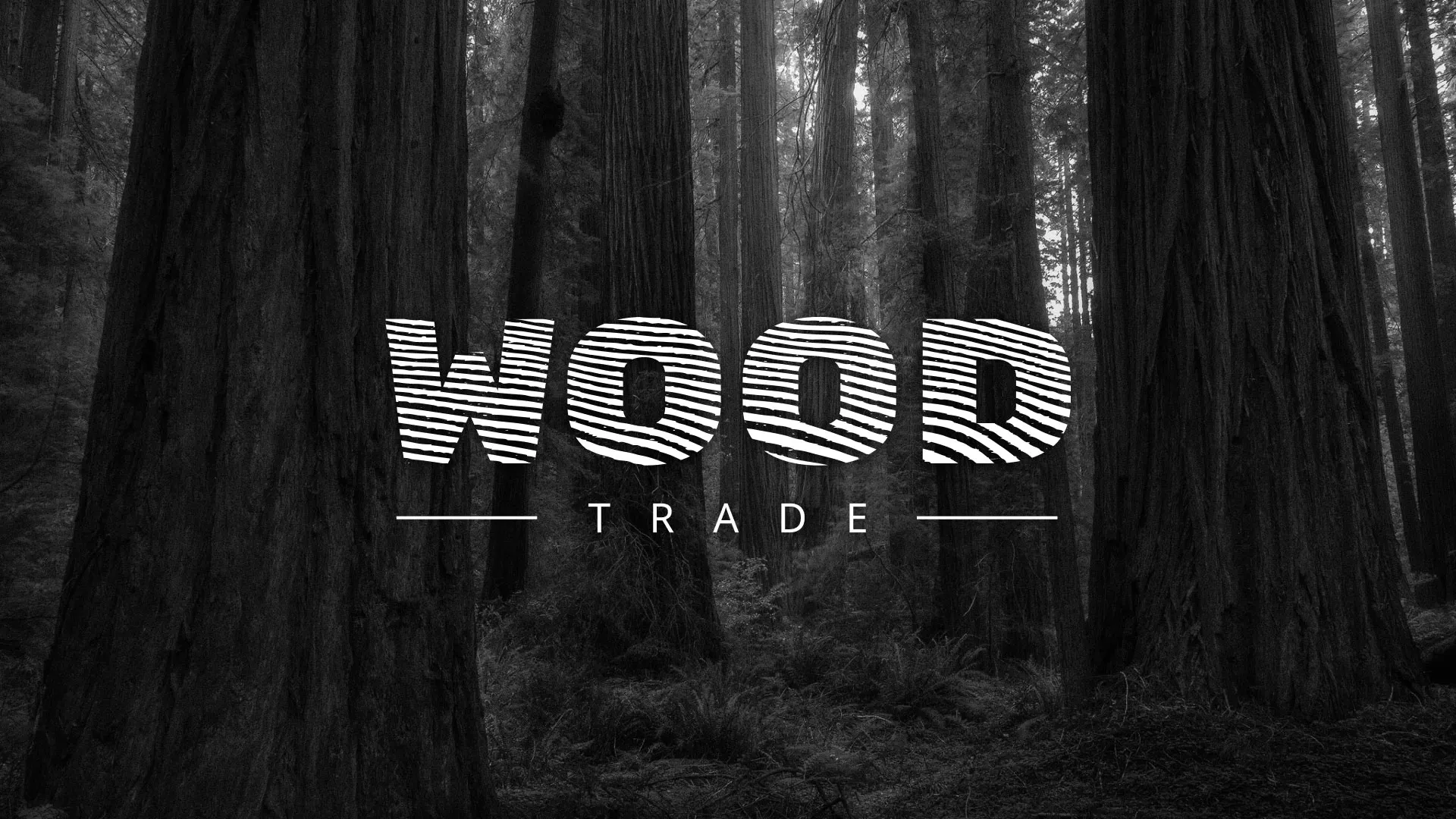 Разработка логотипа для компании «Wood Trade» в Кусе