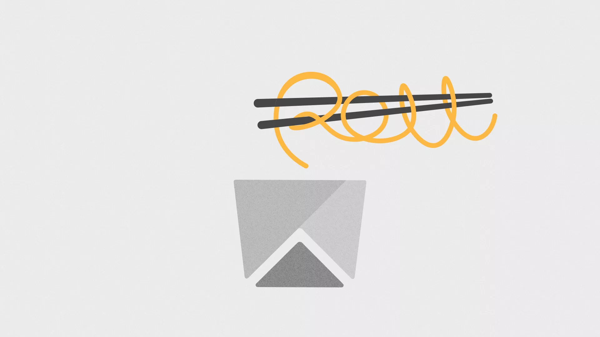 Оформление меню суши-бара «Roll Wok Club» в Кусе