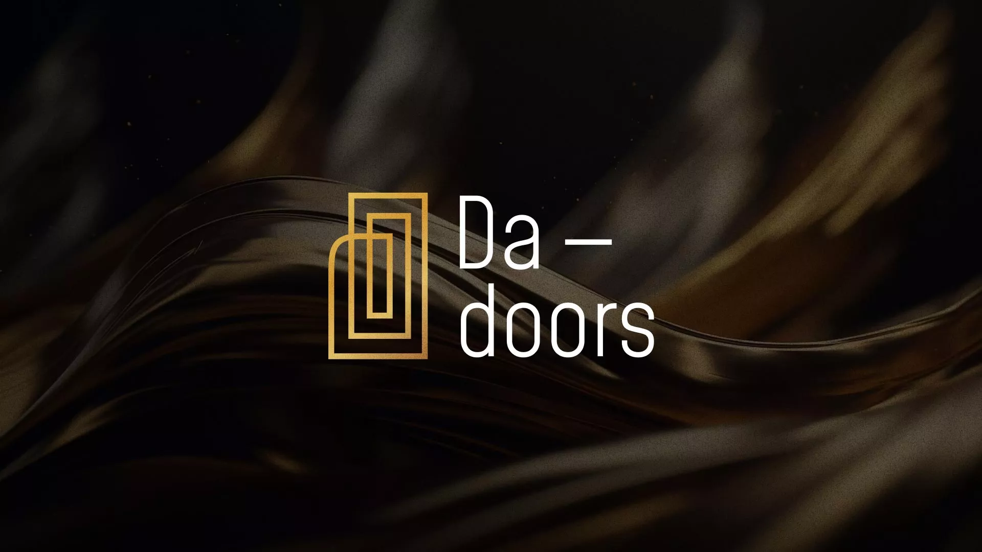 Разработка логотипа для компании «DA-DOORS» в Кусе